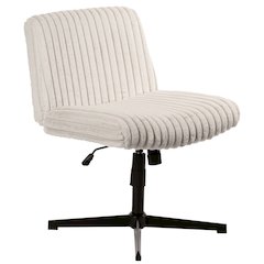 Techni Mobili Criss Cross Chair - Extra Wide Home or Office Chair
