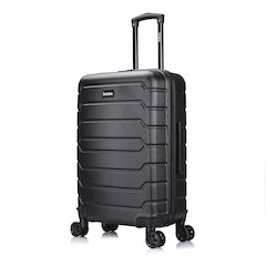 InUSA Trend lightweight hardside spinner 24 inch Black