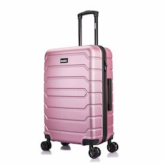 InUSA Trend lightweight hardside spinner 24 inch Rose Gold