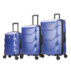 DUKAP Zonix Lightweight Hardside 3 piece set 20''/26''/30'' Blue