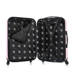 InUSA Endurance Lightweight Hardside Spinner 3 Piece Luggage set  20'',24'', 28'' Pink