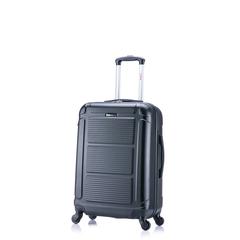 InUSA Pilot lightweight hardside spinner 24 inch Black