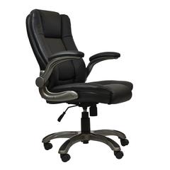 Ergonomic Faux Leather Office Chair – Ultra-Padded Executive Desk Chair,Black
