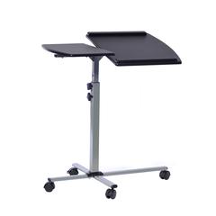 Rolling Adjustable Laptop Cart. Color: Graphite