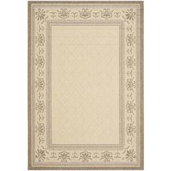 COURTYARD, NATURAL / BROWN, 7'-10" X 7'-10" Square, Area Rug, CY0901-3001-8SQ