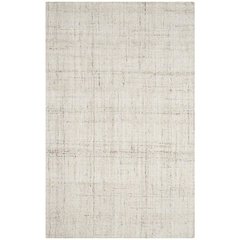 Abstract, IVORY / BEIGE, 8' X 8' Round, Area Rug