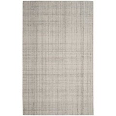 Abstract, LIGHT GREY, 9' X 12', Area Rug