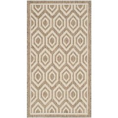 COURTYARD, BROWN / BONE, 6'-7" X 9'-6", Area Rug, CY6902-242-6