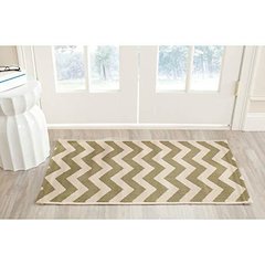 COURTYARD, GREEN / BEIGE, 2'-3" X 12', Area Rug, CY6244-244-212