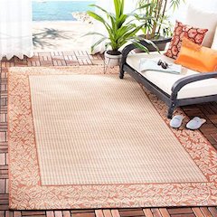 COURTYARD, NATURAL / TERRA, 9' X 12', Area Rug, CY0727-3201-9