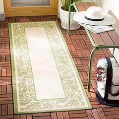 COURTYARD, NATURAL / OLIVE, 2'-3" X 6'-7", Area Rug, CY2666-1E01-27