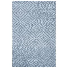 Abstract, BLUE, 3' X 5', Area Rug