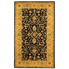 ANTIQUITY, BLACK, 4' X 6', Area Rug, AT14B-4