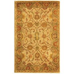 ANTIQUITY, IVORY / LIGHT GREEN, 4' X 6', Area Rug