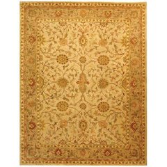ANTIQUITY, IVORY / LIGHT GREEN, 7'-6" X 9'-6", Area Rug