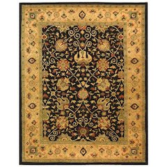 ANTIQUITY, BLACK, 7'-6" X 9'-6", Area Rug, AT21B-8