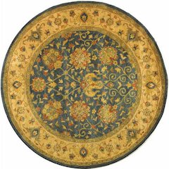 ANTIQUITY, BLUE, 6' X 6' Round, Area Rug, AT21E-6R