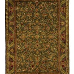ANTIQUITY, GREEN / GOLD, 4' X 6', Area Rug, AT52K-4