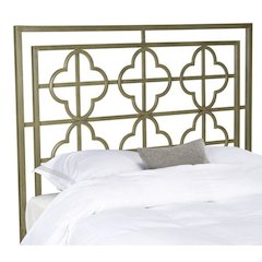 LUCINDA FRENCH SILVER METAL HEADBOARD, FOX6215A-K