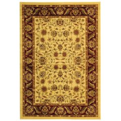 LYNDHURST, IVORY / RED, 4' X 6', Area Rug, LNH215A-4