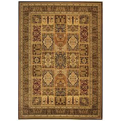 LYNDHURST, MULTI / GREEN, 12' X 18', Area Rug