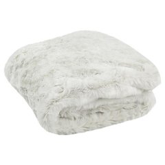 FAUX CHINCHILLA THROW, THR725A-6072