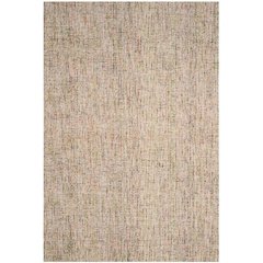 Abstract, GOLD / BLUE, 6' X 6' Round, Area Rug