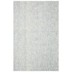 Abstract, IVORY / BLUE, 5' X 8', Area Rug, ABT471M-5