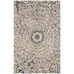 ALR-ALLURE, IVORY / CHARCOAL, 8' X 10', Area Rug