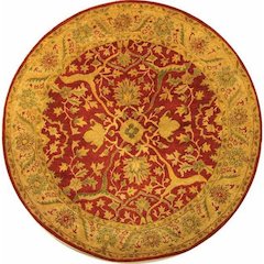 ANTIQUITY, RUST, 8' X 8' Round, Area Rug, AT14C-8R