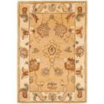 BERGAMA, TAUPE / IVORY, 4' X 6', Area Rug