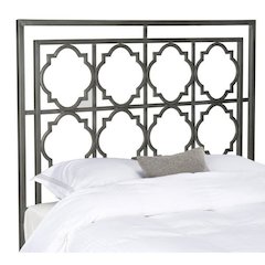 SILVA QUEEN METAL HEADBOARD, FOX6216C-Q