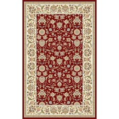 LYNDHURST, RED / IVORY, 4' X 6', Area Rug, LNH312A-4
