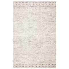 Abstract, IVORY / GREY, 6' X 6' Round, Area Rug, ABT349F-6R