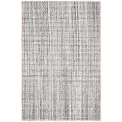 Abstract, GREY / BLACK, 6' X 9', Area Rug, ABT604F-6