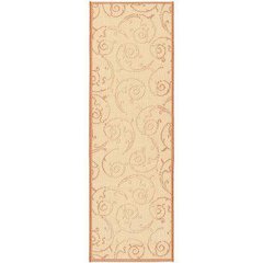 COURTYARD, NATURAL / TERRA, 2'-3" X 10', Area Rug, CY2665-3201-210