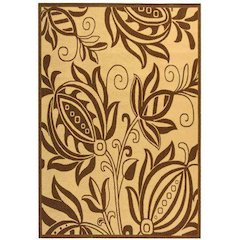 COURTYARD, NATURAL / BROWN, 9' X 12', Area Rug, CY2961-3001-9