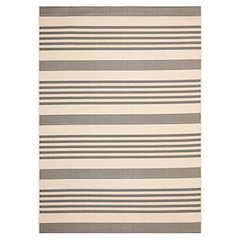 COURTYARD, GREY / BONE, 6'-7" X 9'-6", Area Rug, CY6062-236-6