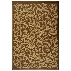 COURTYARD, BROWN / NATURAL, 2'-3" X 10', Area Rug, CY2653-3009-210