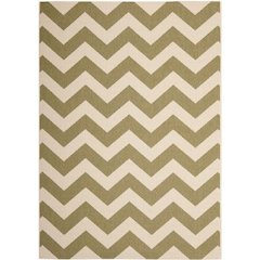 COURTYARD, GREEN / BEIGE, 4' X 5'-7", Area Rug, CY6244-244-4