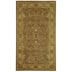 ANTIQUITY, BROWN / GOLD, 2'-3" X 12', Area Rug