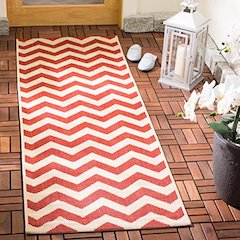 COURTYARD, RED, 2' X 3'-7", Area Rug, CY6244-248-2