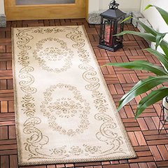 COURTYARD, NATURAL / BROWN, 2'-3" X 6'-7", Area Rug, CY1893-3001-27