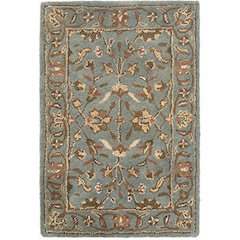 HERITAGE, BLUE / BLUE, 2' X 3', Area Rug