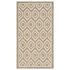 COURTYARD, BROWN / BONE, 2'-7" X 5', Area Rug, CY6902-242-3