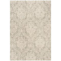 Abstract, GREY / IVORY, 2'-3" X 8', Area Rug, ABT204A-28