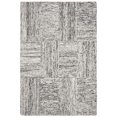 Abstract, IVORY / CHARCOAL, 2'-3" X 8', Area Rug