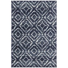 Adirondack, NAVY / IVORY, 3' X 5', Area Rug, ADR131N-3