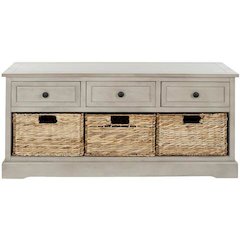 DAMIEN 3 DRAWER STORAGE BENCH, AMH5701A