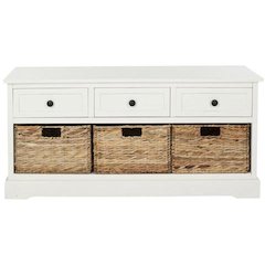 DAMIEN 3 DRAWER STORAGE BENCH, AMH5701C